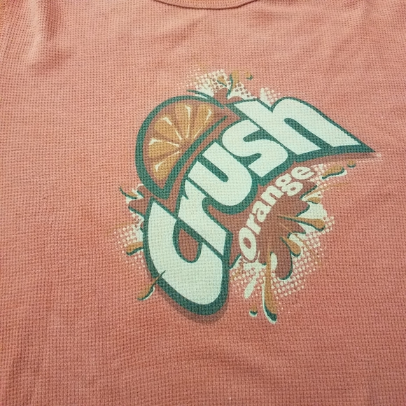 Vintage 80s 90s CRUSH Orange Soda Cola Shirt - Picture 4 of 8